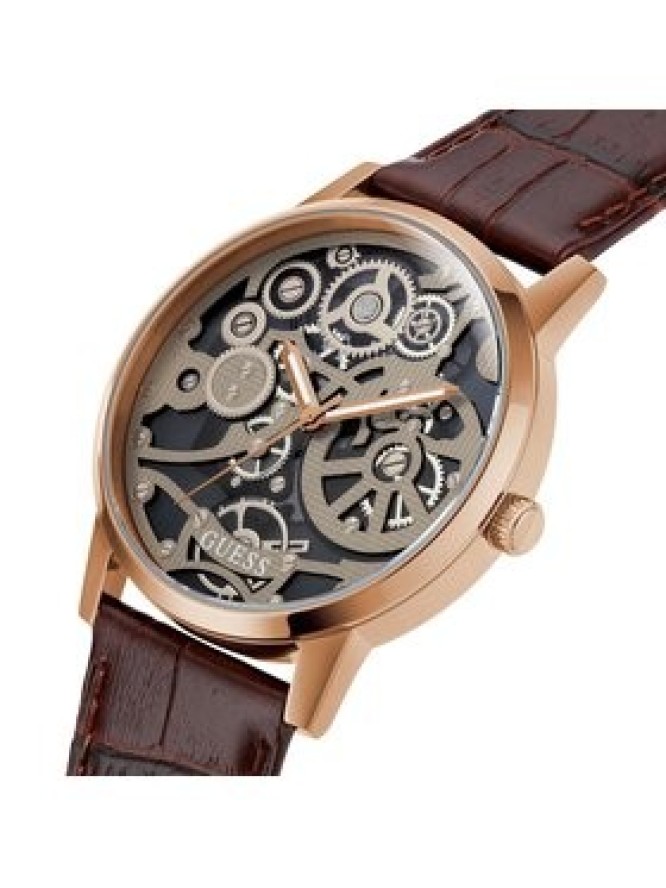 Guess Zegarek GW0570G2 Brązowy