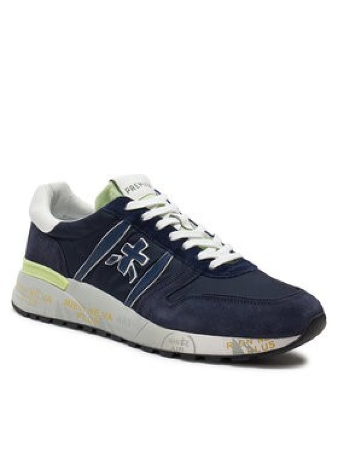 Premiata Sneakersy LANDER_6634 Granatowy