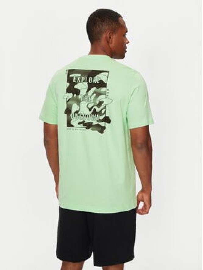 adidas T-Shirt City Escape Graphic IN6237 Zielony Regular Fit