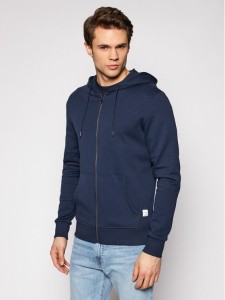 Jack&Jones Bluza Basic 12181901 Granatowy Regular Fit