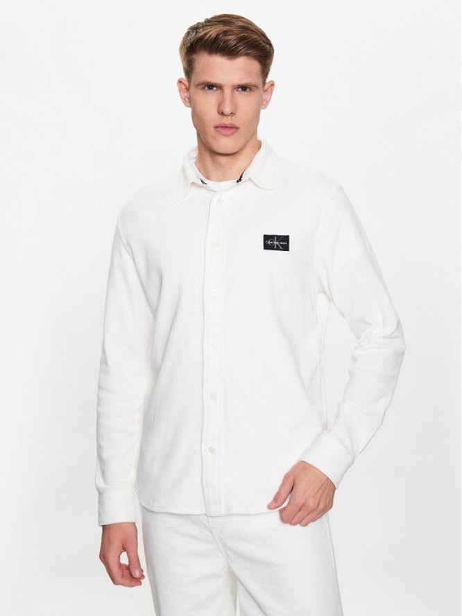 Calvin Klein Jeans Koszula J30J322952 Biały Regular Fit