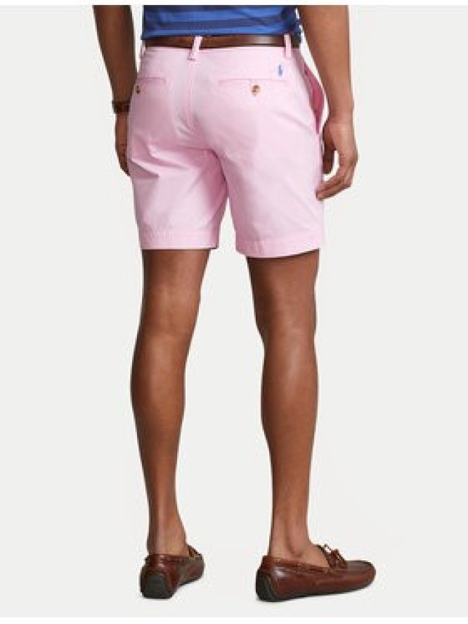 Polo Ralph Lauren Szorty materiałowe 710799213010 Różowy Slim Fit