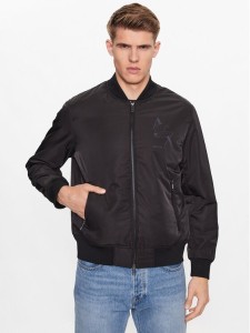 Armani Exchange Kurtka bomber 6RZB05 ZNUEZ 1200 Czarny Regular Fit