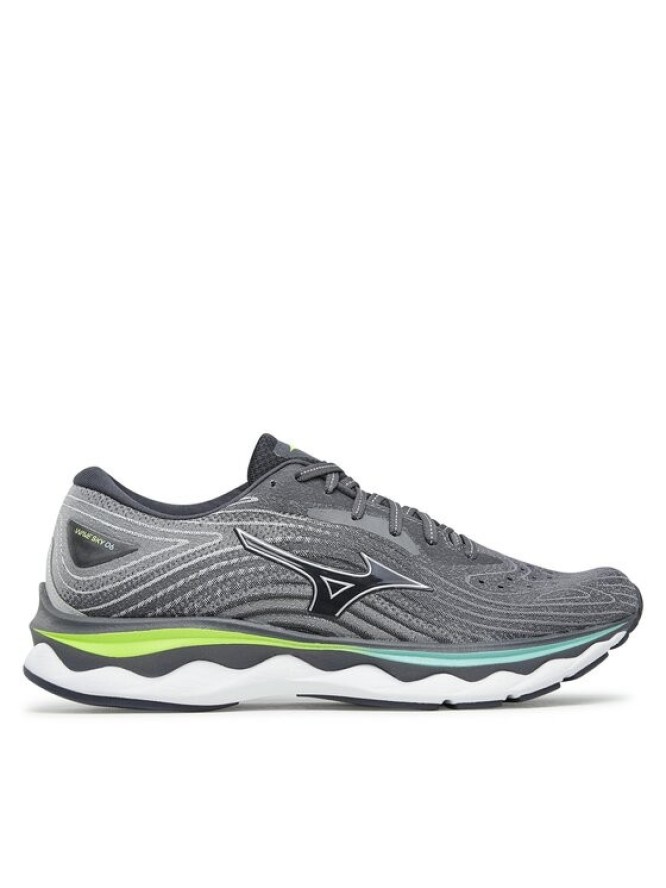 Mizuno Buty do biegania Wave Sky 6 J1GC2202 Szary