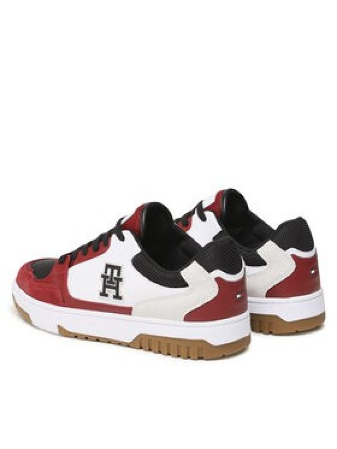 Tommy Hilfiger Sneakersy Basket Street Mix FM0FM04695 Biały