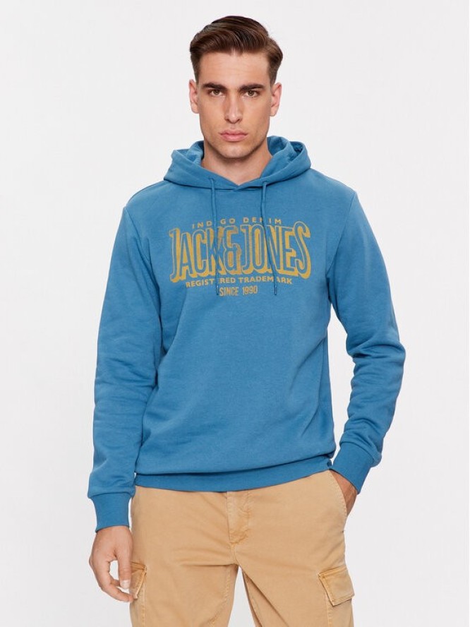 Jack&Jones Bluza 12251306 Niebieski Standard Fit