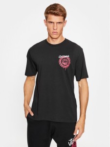 Just Cavalli T-Shirt 75OAHG03 Czarny Regular Fit