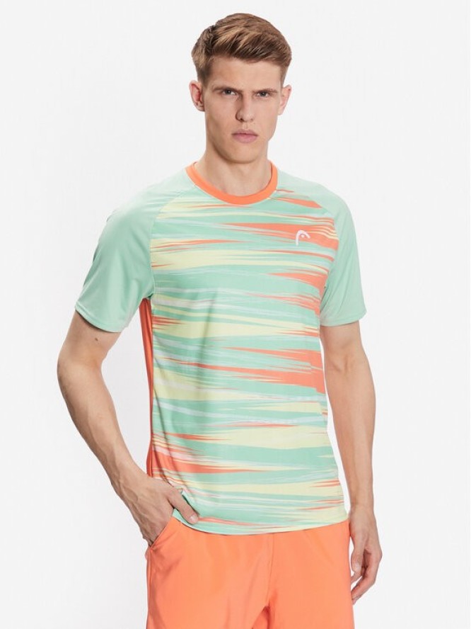 Head T-Shirt Topspin 811453 Pomarańczowy Regular Fit