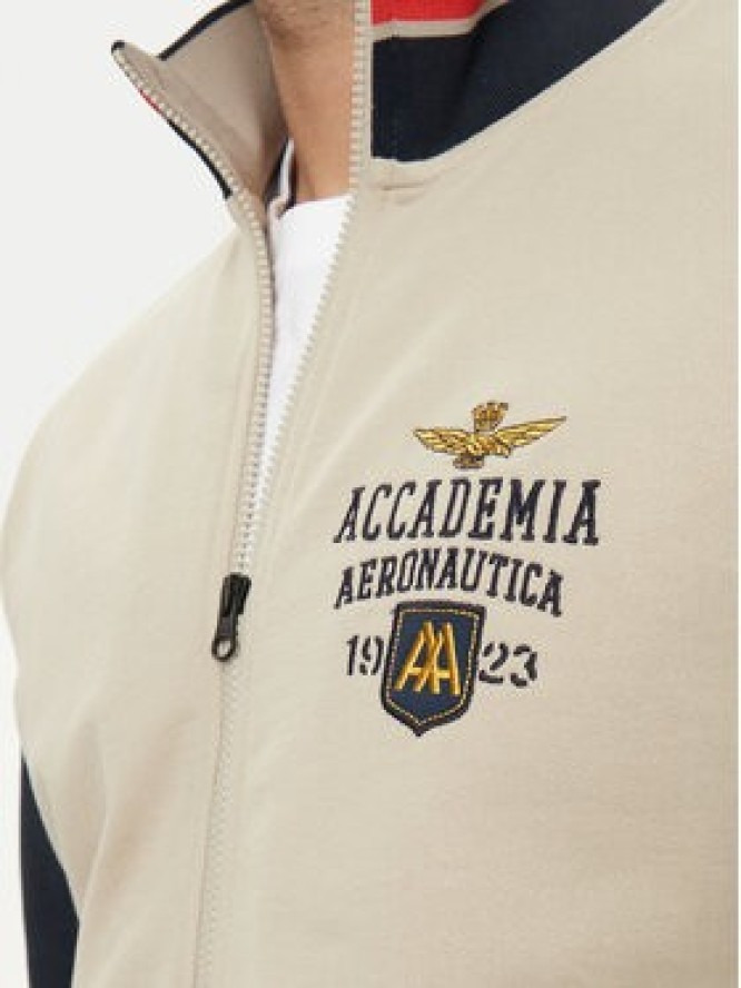 Aeronautica Militare Bluza 242FE1929F511 Beżowy Regular Fit