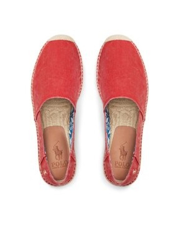 Polo Ralph Lauren Espadryle 803932163003 Czerwony