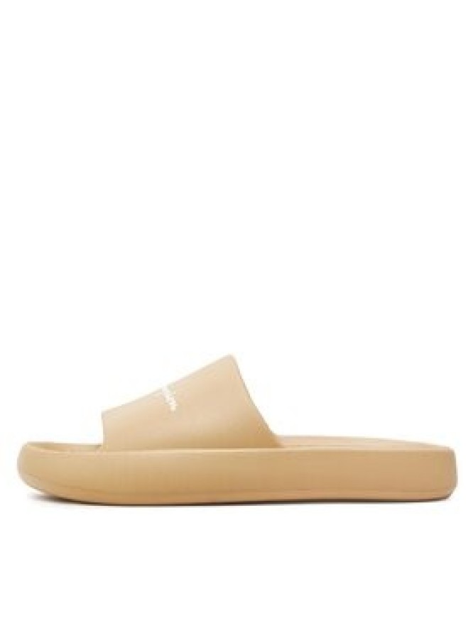 Champion Klapki Soft Slipper Slide S22255-CHA-MS041 Beżowy