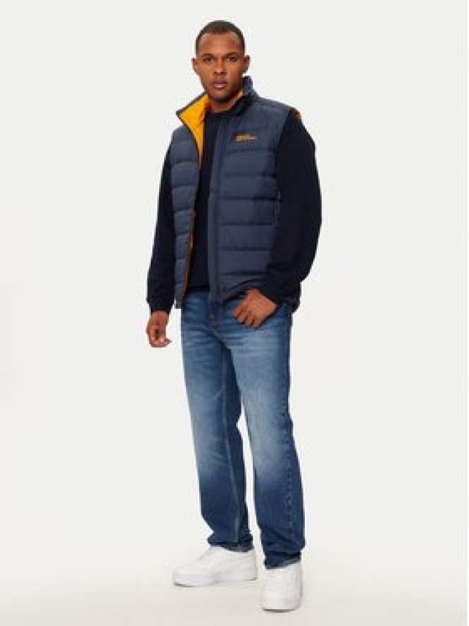 Jack Wolfskin Kamizelka Ather 1207691 Granatowy Regular Fit