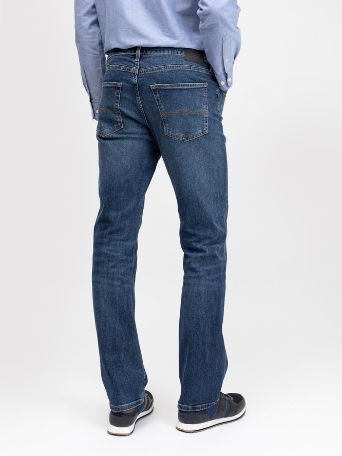 Spodnie jeans męskie Trent 481