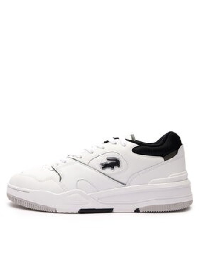 Lacoste Sneakersy Lineshot Contrasted Collar 747SMA0061 Biały