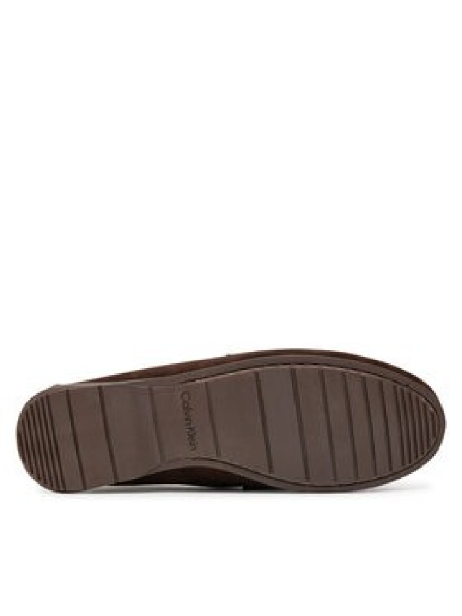 Calvin Klein Mokasyny Driver W/ Ny Bit Sue HM0HM01759 Brązowy