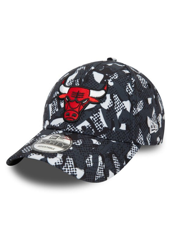 New Era Czapka z daszkiem Seas Print 940 Bulls 60435155 Czarny