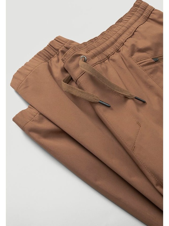 Hessnatur Spodnie funkcyjne w kolorze brązowym rozmiar: 56