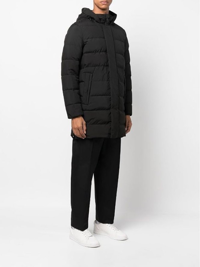 Woolrich Kurtka puchowa "High Tech" w kolorze czarnym rozmiar: XL