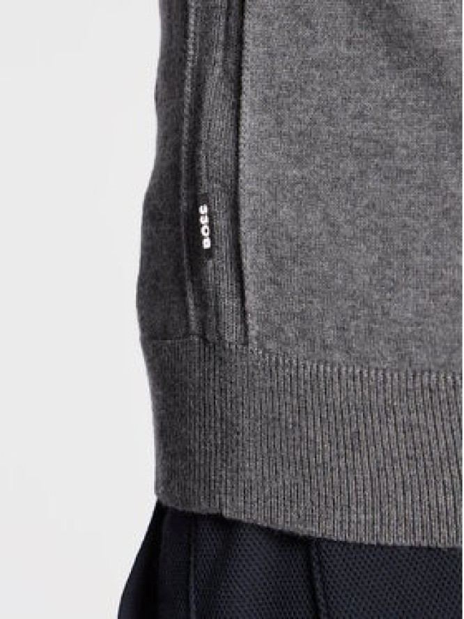 Boss Sweter Leno-P 50468239 Szary Slim Fit