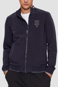 AERONAUTICA MILITARE Granatowa męska bluza