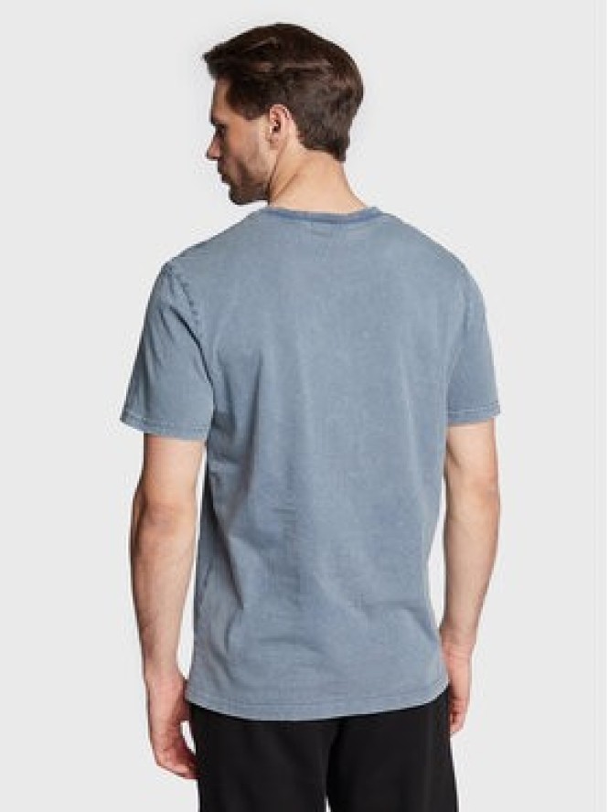 Outhorn T-Shirt TTSHM110 Niebieski Regular Fit