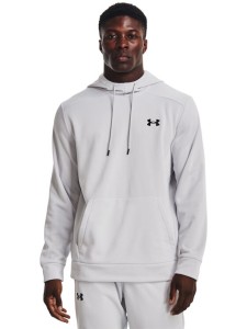 Under Armour Bluza UA Armour Fleece Hoodie 1373353 Szary Regular Fit