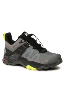 Salomon Sneakersy X Ultra 4 Gtx GORE-TEX L41622900 Szary