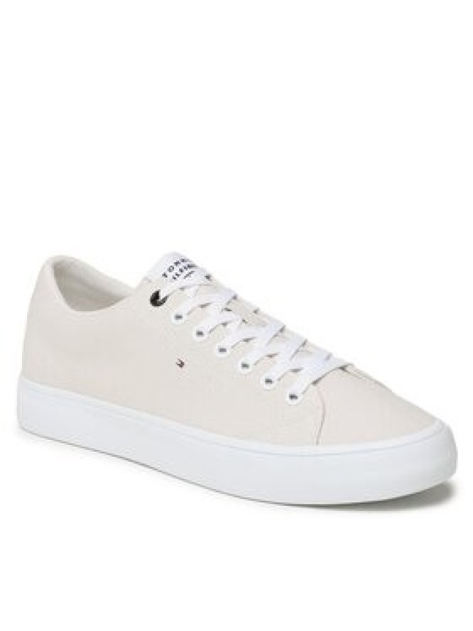 Tommy Hilfiger Tenisówki Th Hi Vulc Core Low Canvas FM0FM04686 Beżowy