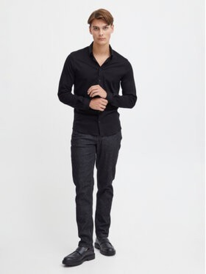 Casual Friday Koszula 20504841 Czarny Slim Fit