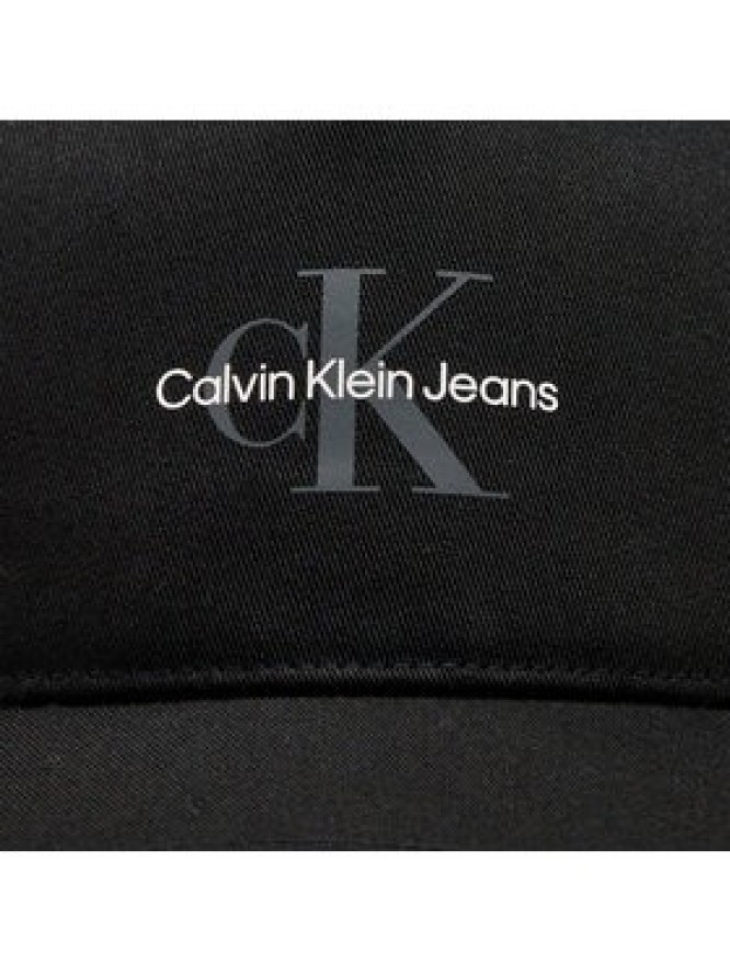 Calvin Klein Jeans Czapka z daszkiem Mono Logo Print Cap K50K512140 Czarny