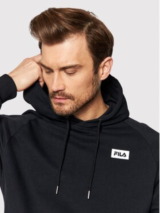 Fila Bluza Belfort FAM0080 Czarny Regular Fit