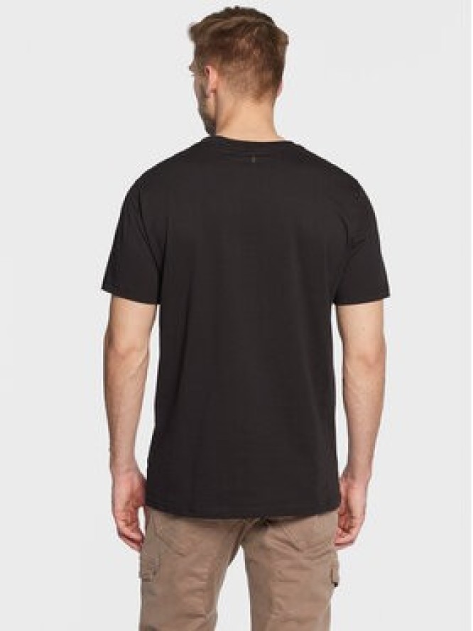 Solid T-Shirt Daniels 21107463 Czarny Regular Fit