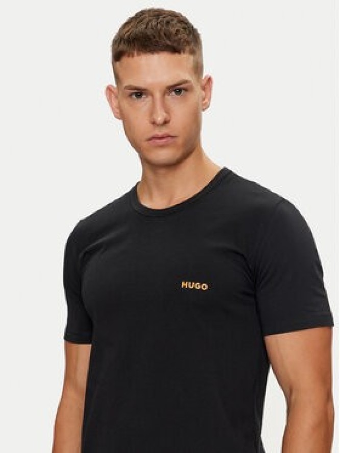 Hugo Komplet 3 t-shirtów 50480088 Czarny Regular Fit