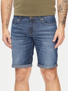 Guess Szorty jeansowe Sonny M4GD01 D4Z24 Granatowy Slim Fit