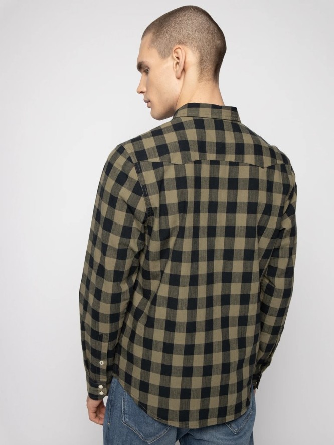 LEE RIDER SHIRT MĘSKA KOSZULA UTILITY GREEN L851DLNG