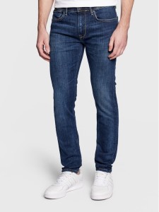 Pepe Jeans Jeansy Finsbury PM206321 Niebieski Skinny Fit