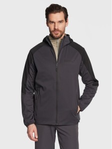 Jack Wolfskin Kurtka przejściowa Feldberg 1306922 Czarny Regular Fit