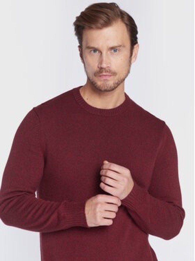 United Colors Of Benetton Sweter 1235U1N67 Czerwony Regular Fit