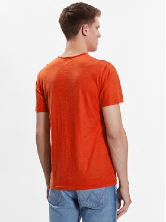 United Colors Of Benetton T-Shirt 3JE1J19A5 Pomarańczowy Regular Fit