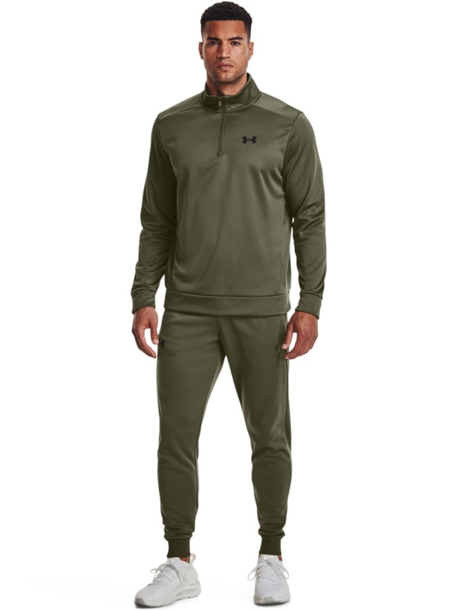 Bluza treningowa męska Under Armour UA Armour Fleece 1/4 Zip - khaki