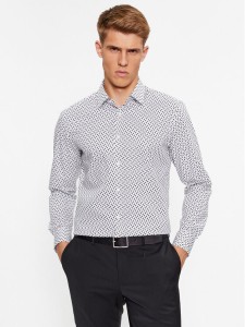 Boss Koszula H-Hank-S-Kent-C1-232 50502959 Biały Slim Fit