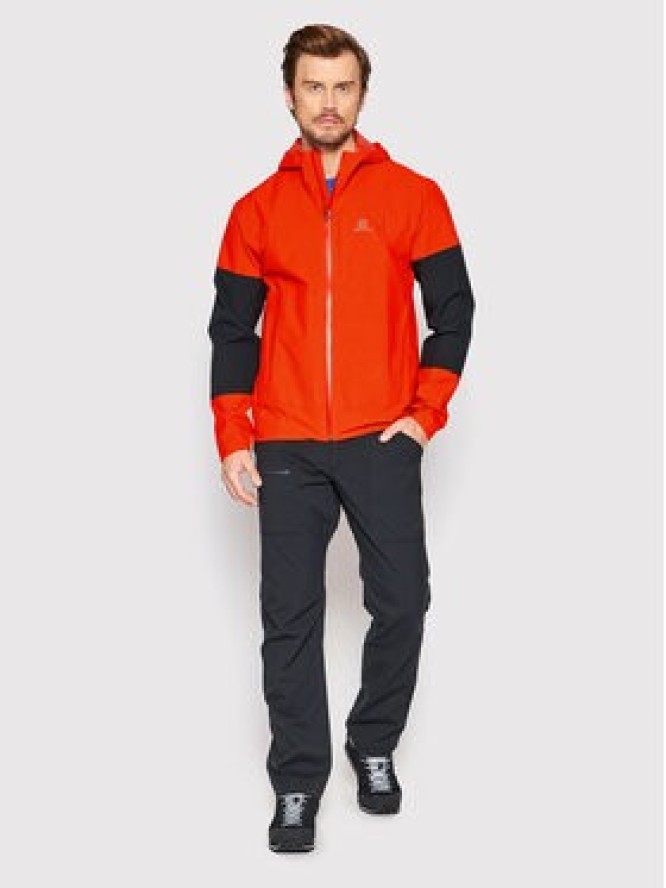 Salomon Kurtka outdoor Outline LC1703500 Czerwony Regular Fit