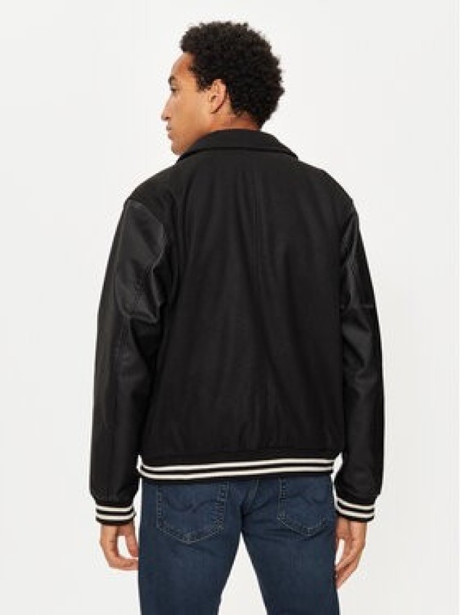 Jack&Jones Kurtka bomber Carter 12260455 Czarny Regular Fit