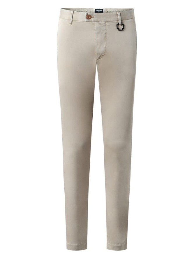 Strellson Spodnie w kolorze beżowym rozmiar: W32/L32