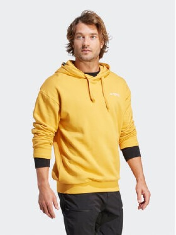 adidas Bluza Terrex Logo IB2705 Żółty Regular Fit