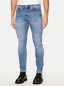 Calvin Klein Jeans Jeansy J30J326463 Niebieski Skinny Fit