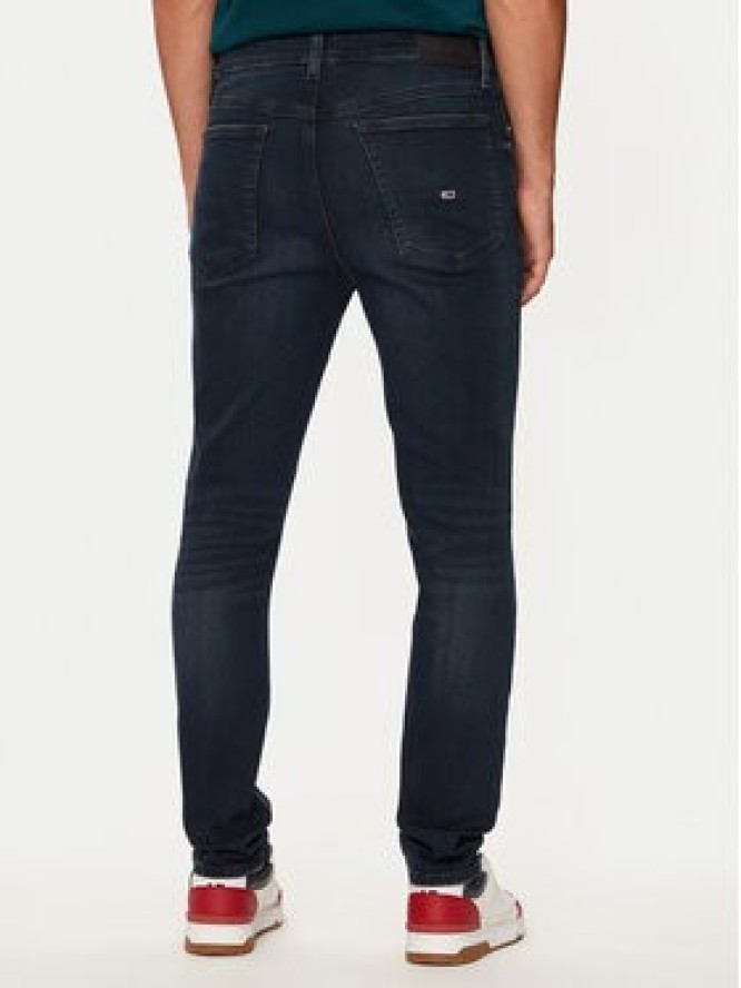 Tommy Jeans Jeansy Simon DM0DM20419 Granatowy Skinny Fit