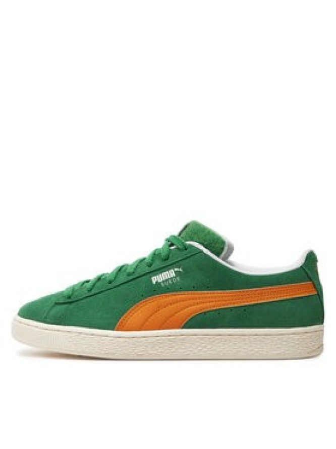 Puma Sneakersy Suede Patch 395388-01 Zielony