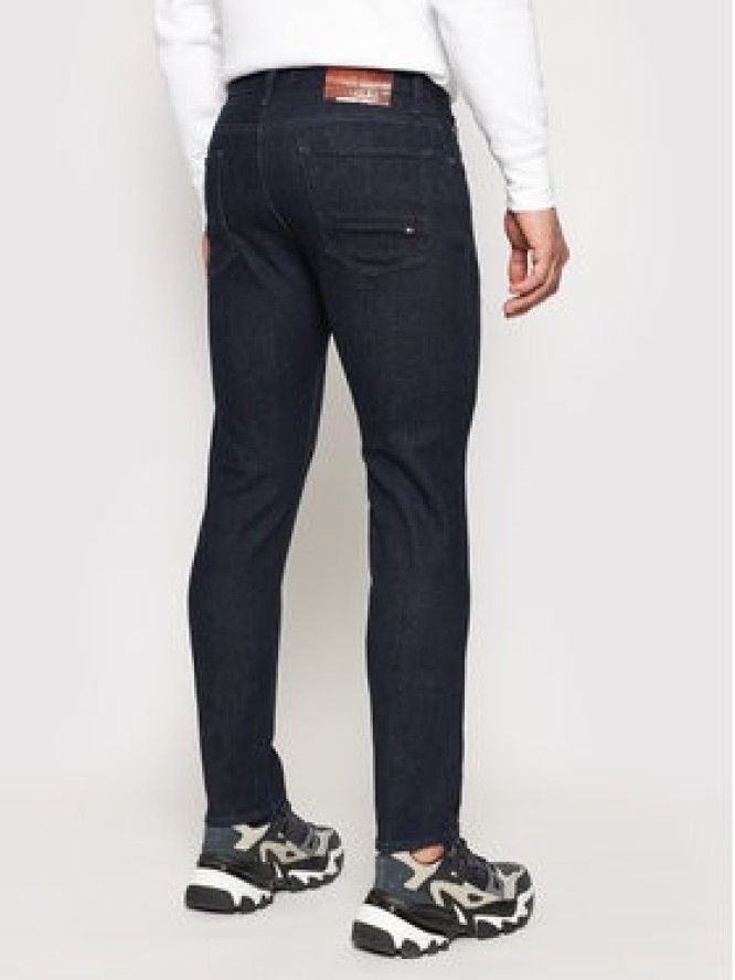 Tommy Hilfiger Jeansy Bleecker MW0MW15600 Granatowy Slim Fit