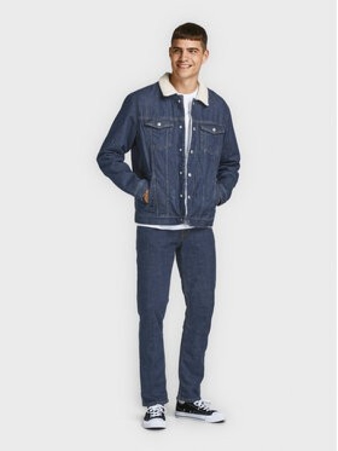 Jack&Jones Kurtka jeansowa Jean 12181157 Granatowy Regular Fit